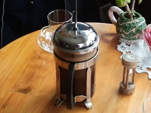 The French Press.
